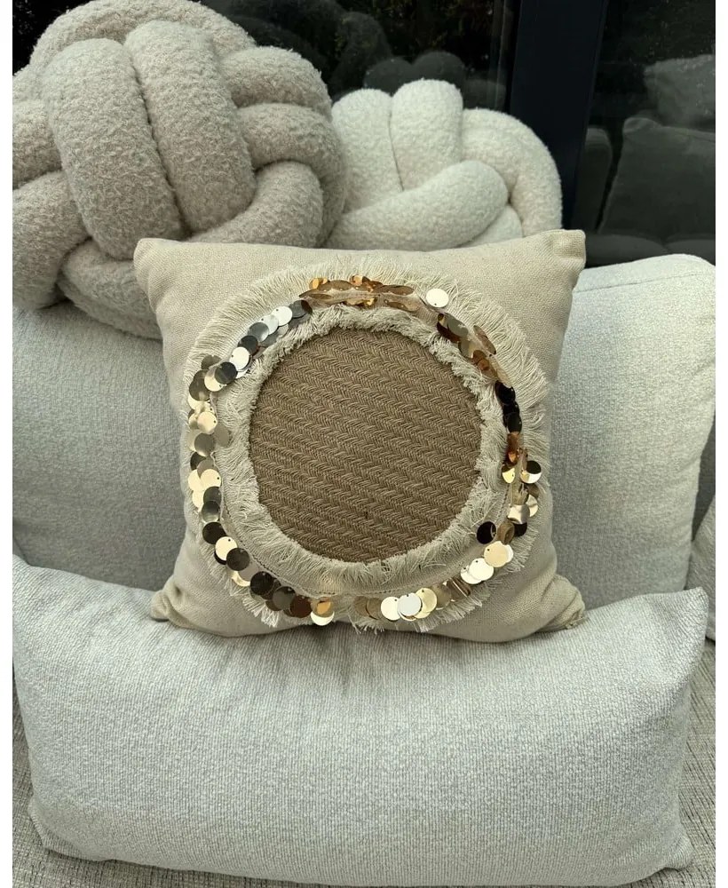 Federa decorativa 43x43 cm Sequins – Mioli Decor