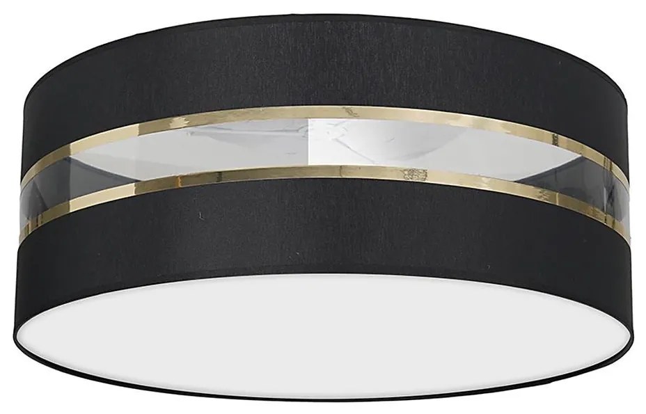 Plafoniera ULTIMO 3xE27/60W/230V nera