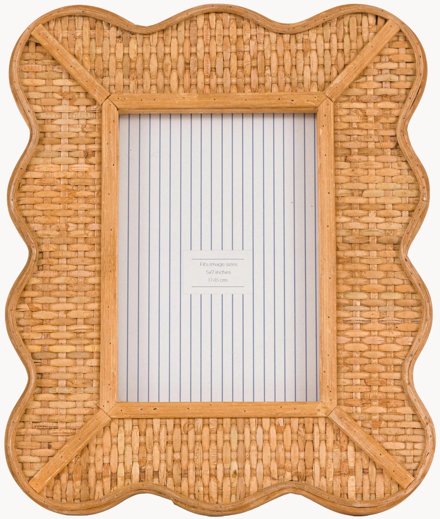Cornice fotografica in rattan Ayora