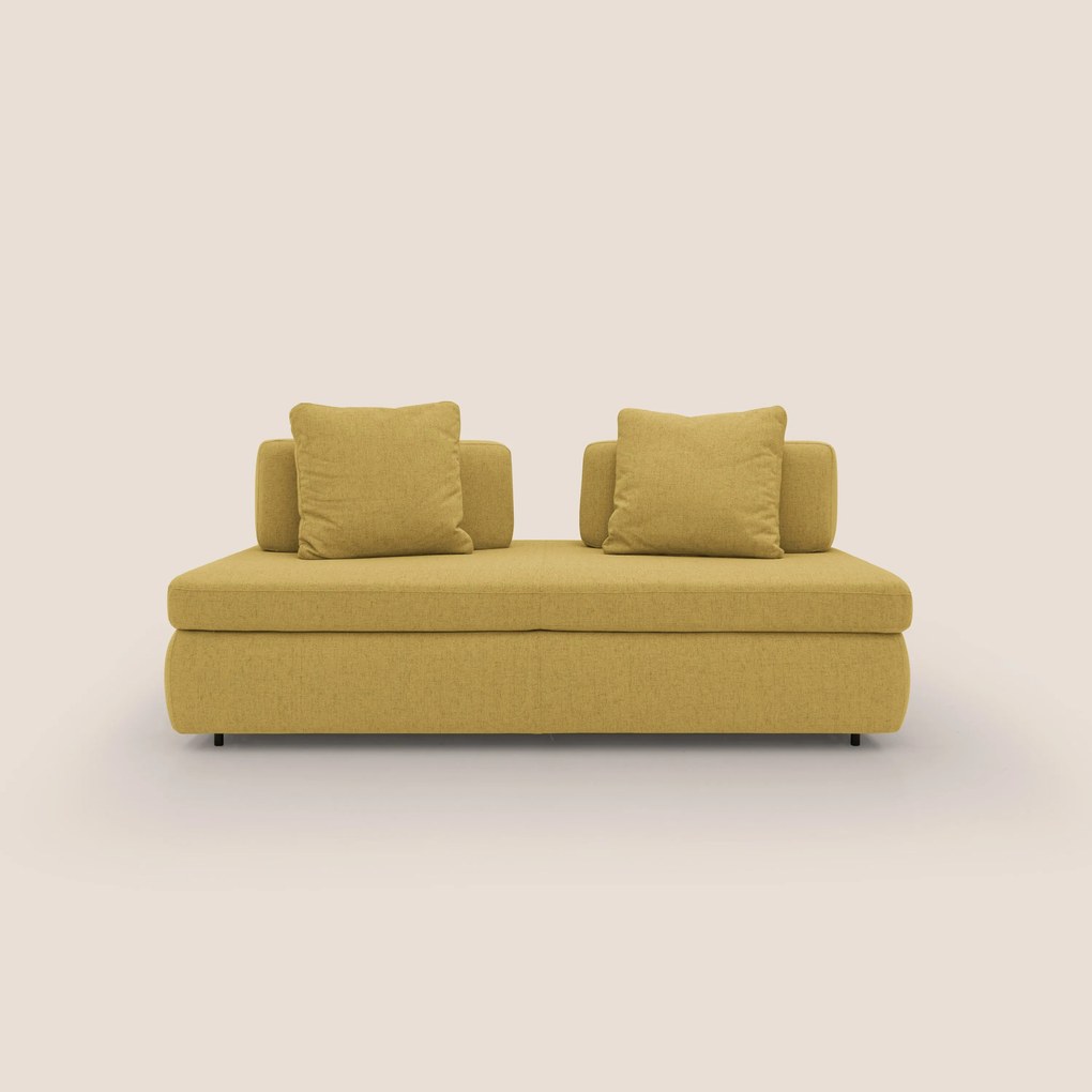 Gransasso Divano letto matrimoniale dal DESIGN innovativo in tessuto impermeabile T03