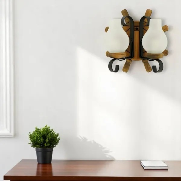 Brilagi - Applique TIMONA 2xE14/40W/230V faggio