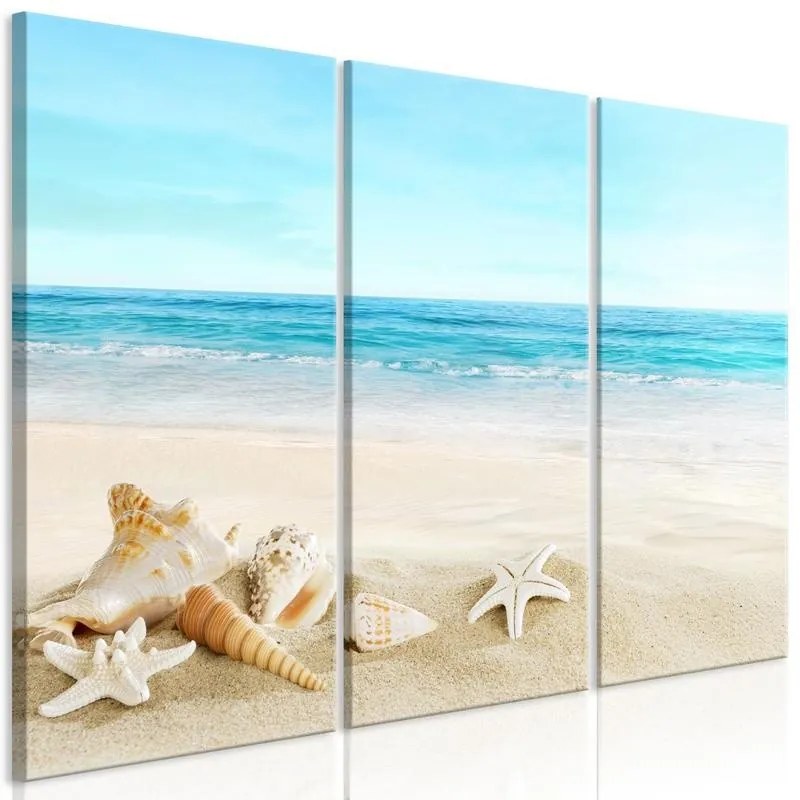 Quadro  Blue Calm (3 Parts)  Larghezza x Altezza Home decor 120x80