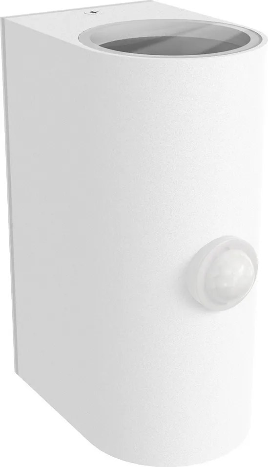 Applique Stondata 2xGU10 con Sensore di Movimento IP65 - Bianca