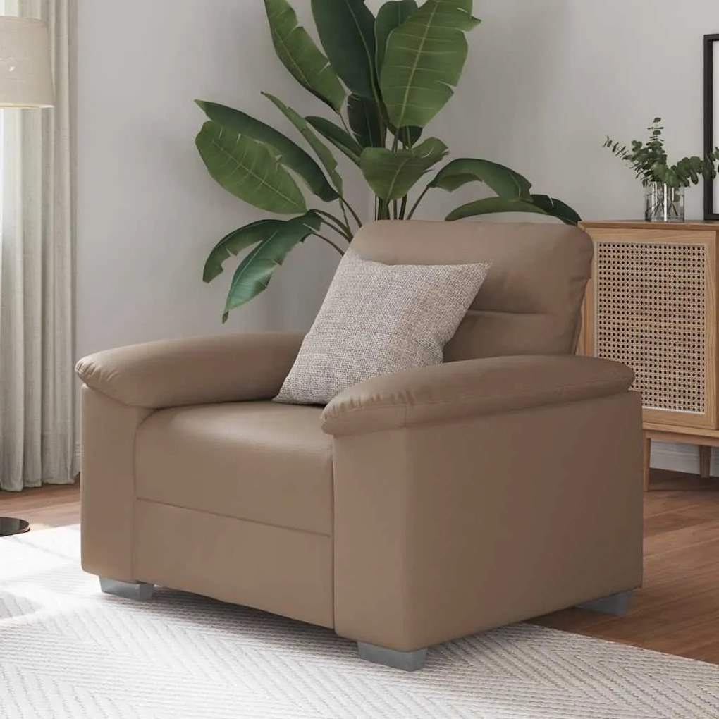 Poltrona Cappuccino 60 Cm İn Similpelle /