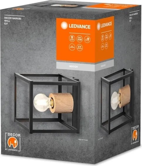 Ledvance - Applique da parete DECOR NAIROBI 1xE27/15W/230V