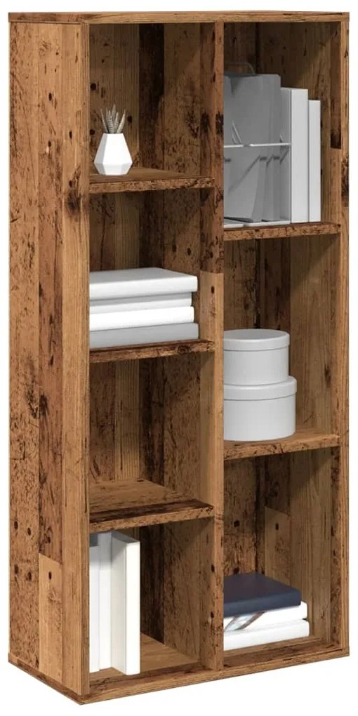 Libreria Legno Antico 50x25x104 Cm /