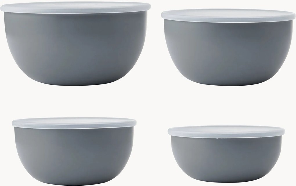 Set di 4 contenitori con coperchio Meal Prep Bowls KitchenAid