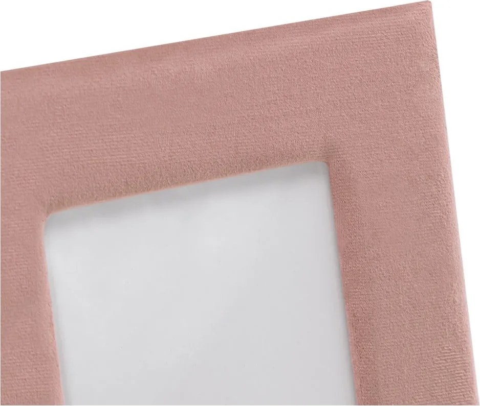 Cornice rosa in plastica verticale con sostegno 21x26 cm Velvo – Restilo