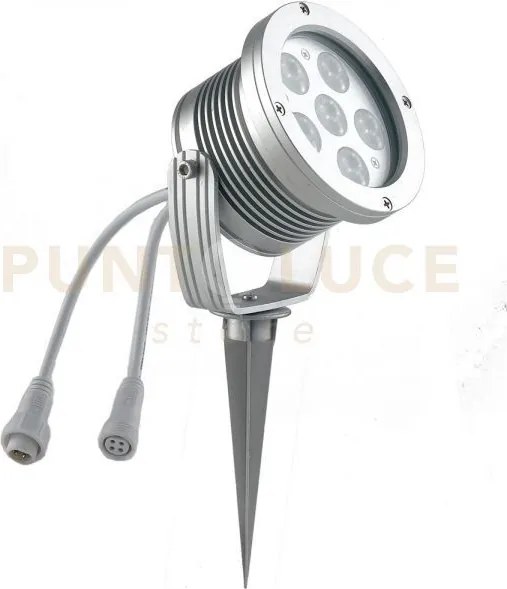 Proiettore led iride dc24v bianco 18w 1620lm 6000k dimmerabile ip65...