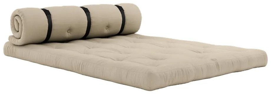 Divano letto da esterno beige Design OUT™ Beige Buckle Up - Karup Design