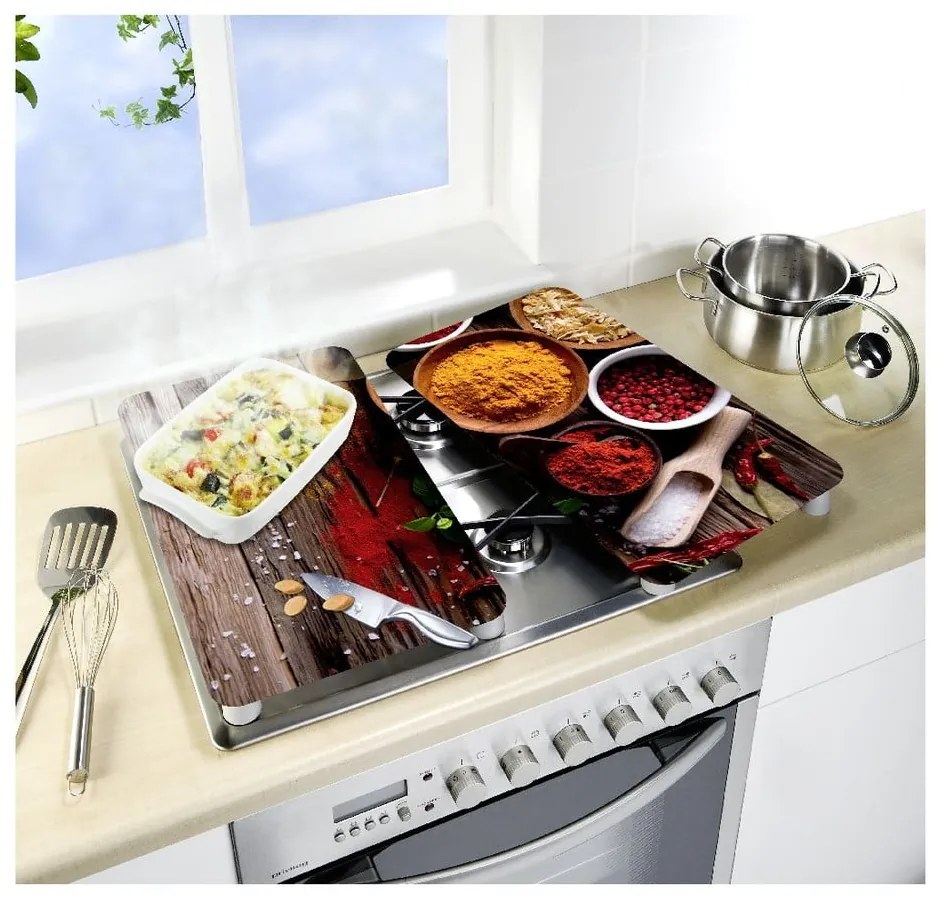 Set di 2 cappe da cucina in vetro con, 52 x 30 cm Spice - Wenko