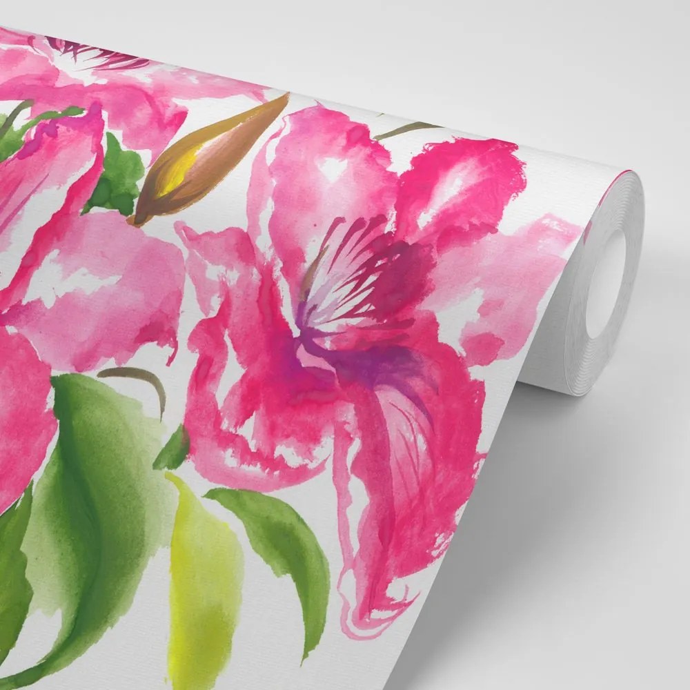 Carta da parati – Fiori splendidi