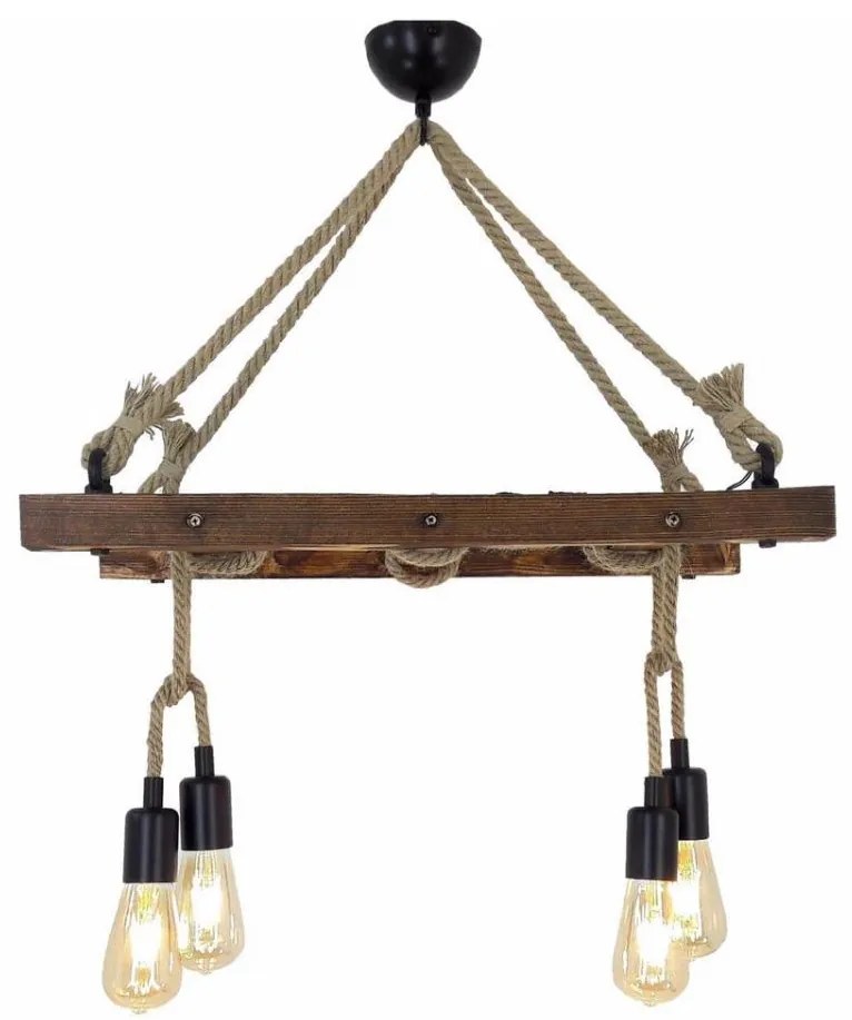 Lampadario su filo MERDIVEN 4xE27/40W/230V