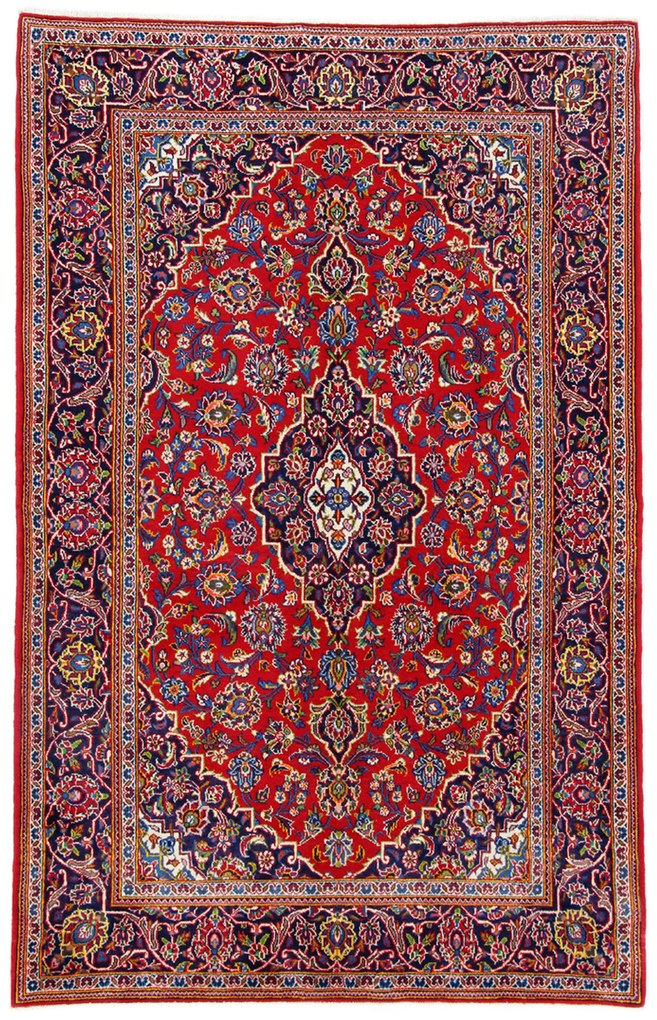 Kashan Tappeto persiano 150x230 (Iran) Annodato A Mano