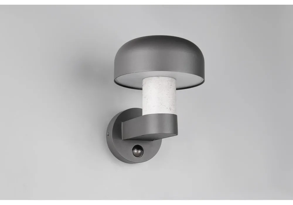 Illuminazione esterna con sensore di movimento da parete (altezza totale 24,5 cm) Fraser – Trio