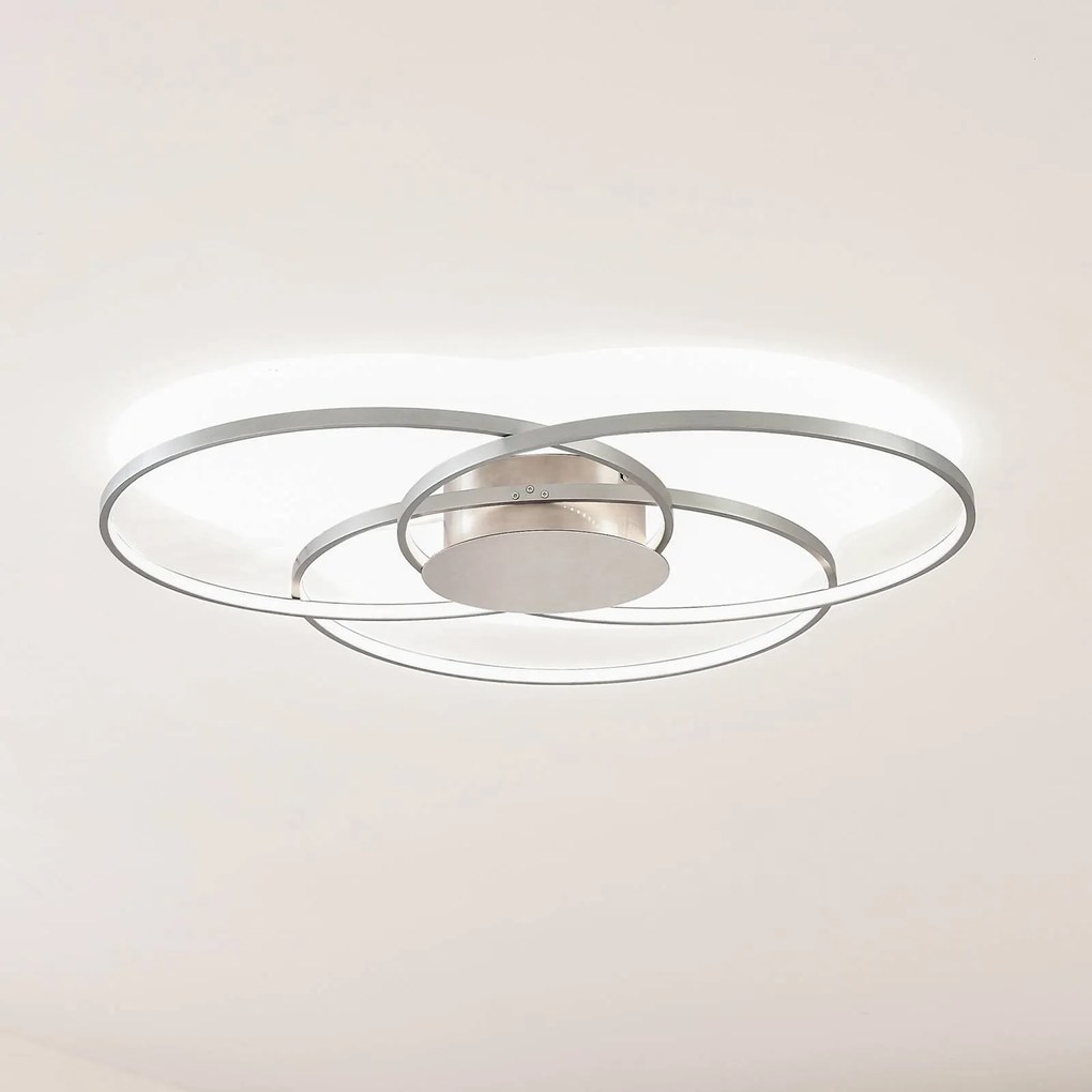 Lindby Riley plafoniera LED con funzione dimming