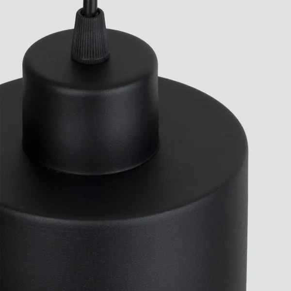 Sollux SL.1132 - Lampadario a cavo SAVAR 1xE27/60W/230V nero