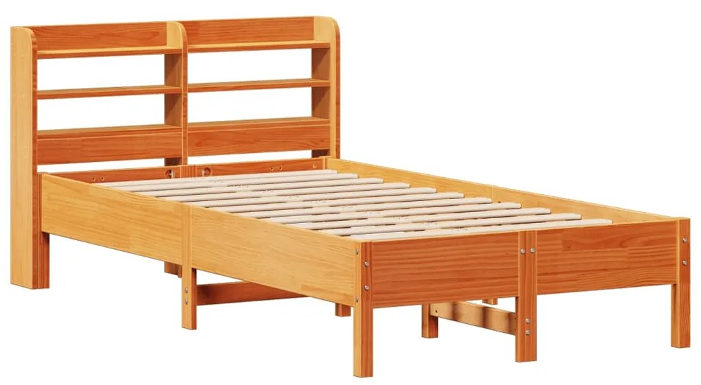 Letto senza materasso marrone cera 90x190 cm in legno di pino