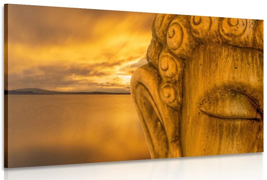 Quadro su tela – Dettaglio di Buddha