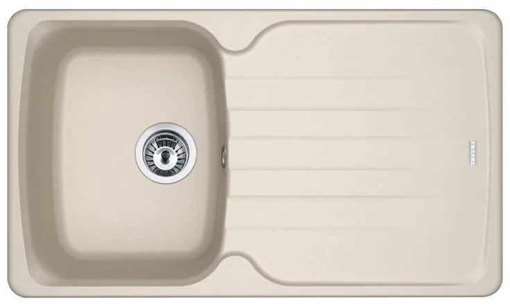 Lavello integrato 1 vasca in fragranite sabbia FRANKE Antea L 50 x L 86 cm