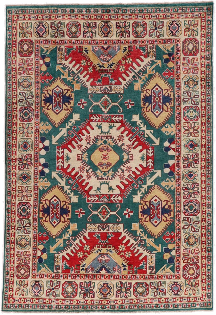 Kazak Tappeto 200 x 290 (Pakistan) Annodato A Mano