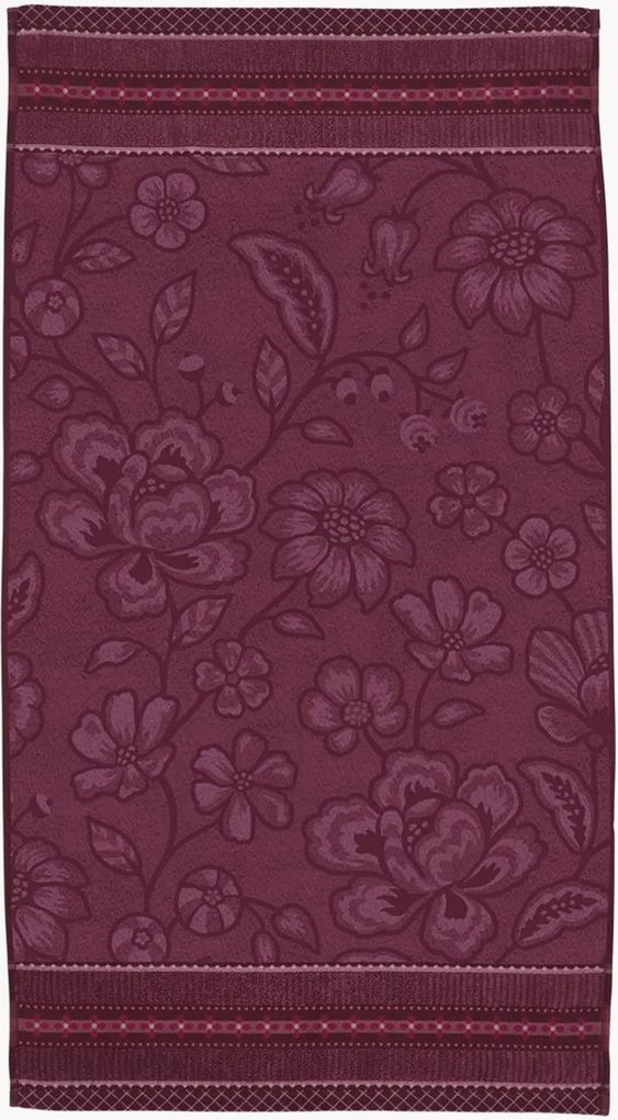 Asciugamano in cotone spugna jacquard Jasmin