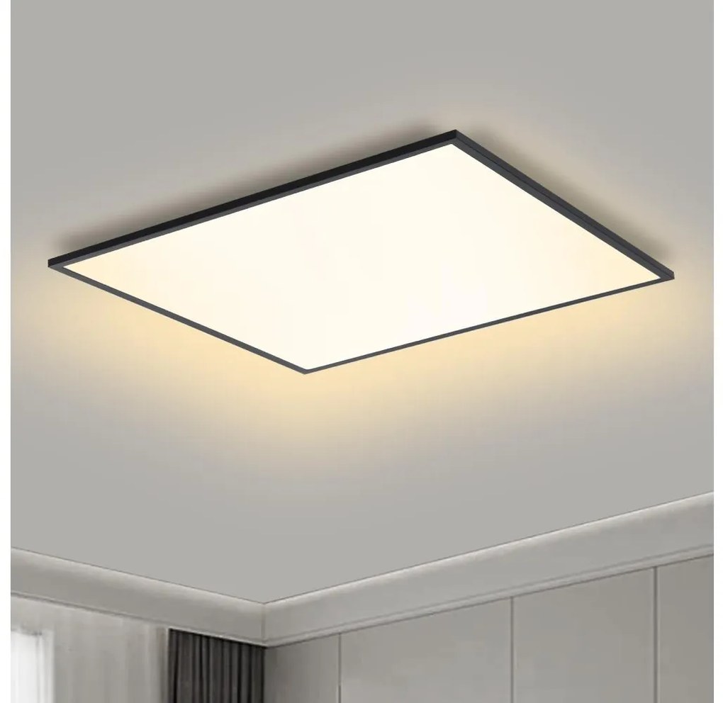Brilagi - Luce LED dimmerabile SLIMFRAME LED/58W/230V 60x60 cm nero + +TC