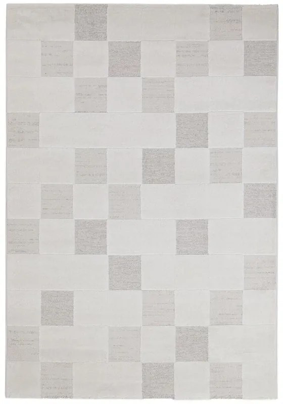 Tappeto Puro 1 in poliestere, L 290 x L 200 cm, bianco