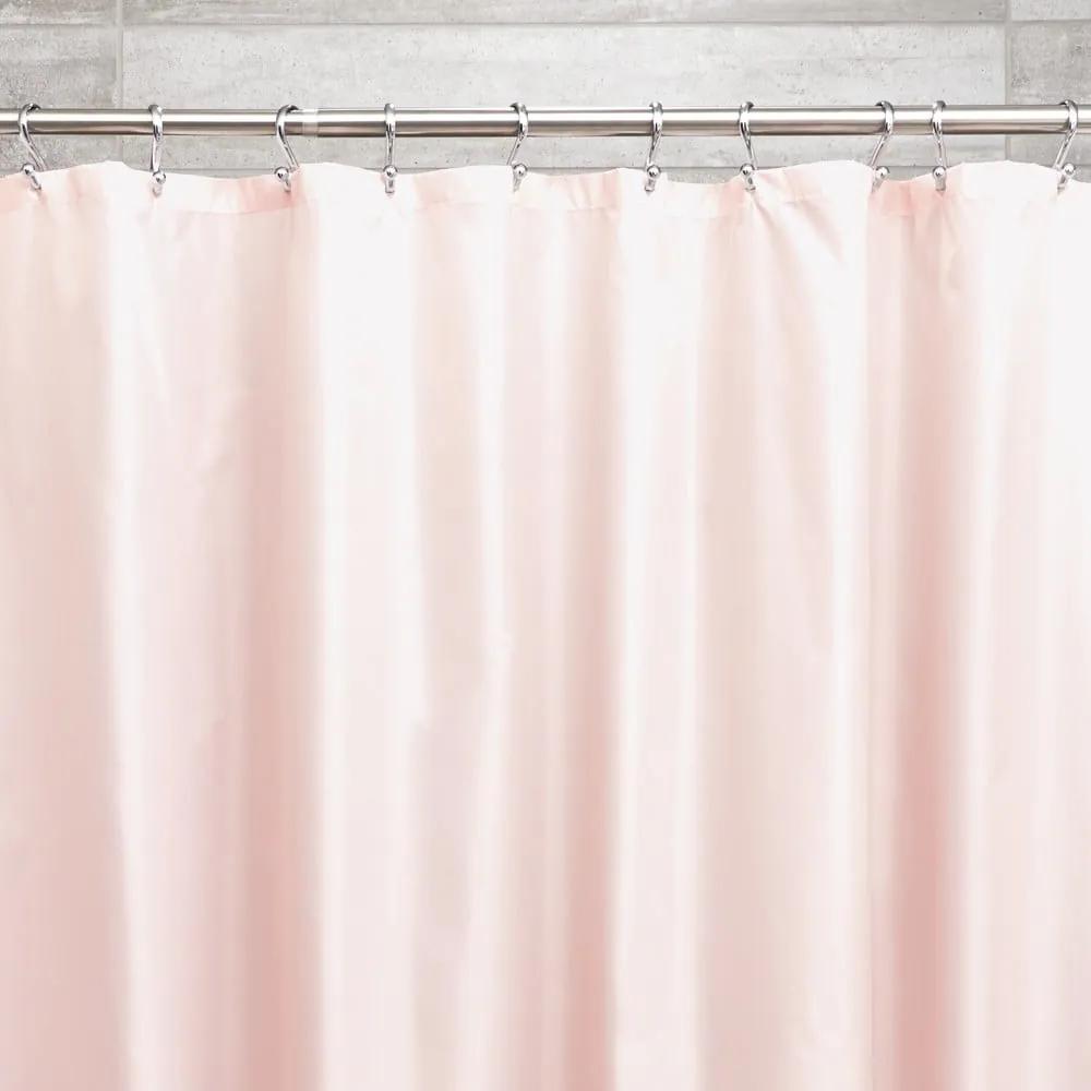 Tenda da doccia rosa , 183 x 183 cm Poly - iDesign