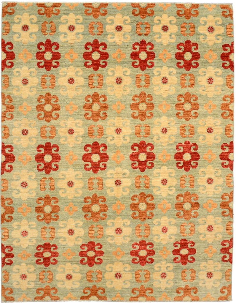 Ziegler Tappeto 230 x 180 Beige (Pakistan) Annodato A Mano