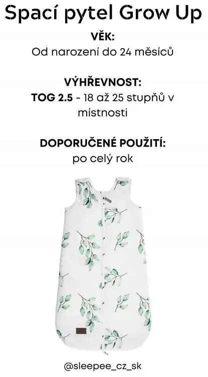 Sacco nanna Sleepee Grow Up Bloom