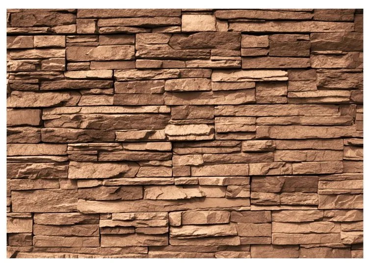 Fotomurale  Chocolate Stones  Colore Marrone, Dimensioni e Misure 200x140