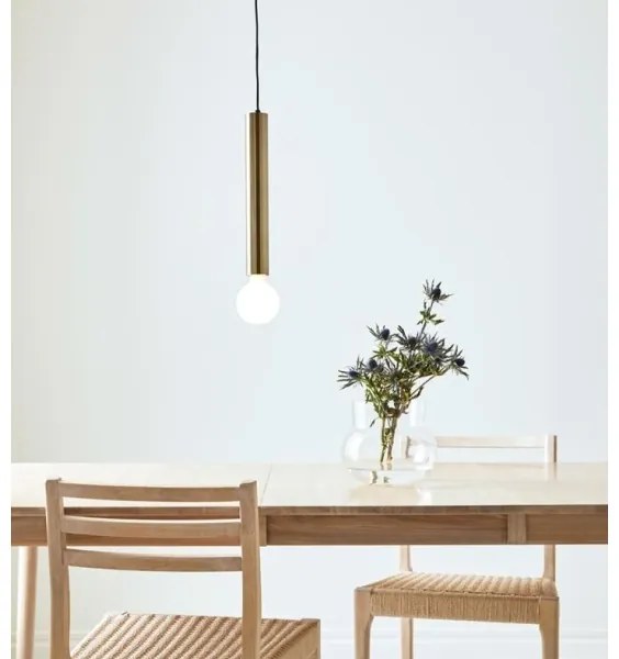 Markslöjd 108259 - Lampadario a sospensione con filo SENCILLO 1xE27/40W/230V oro