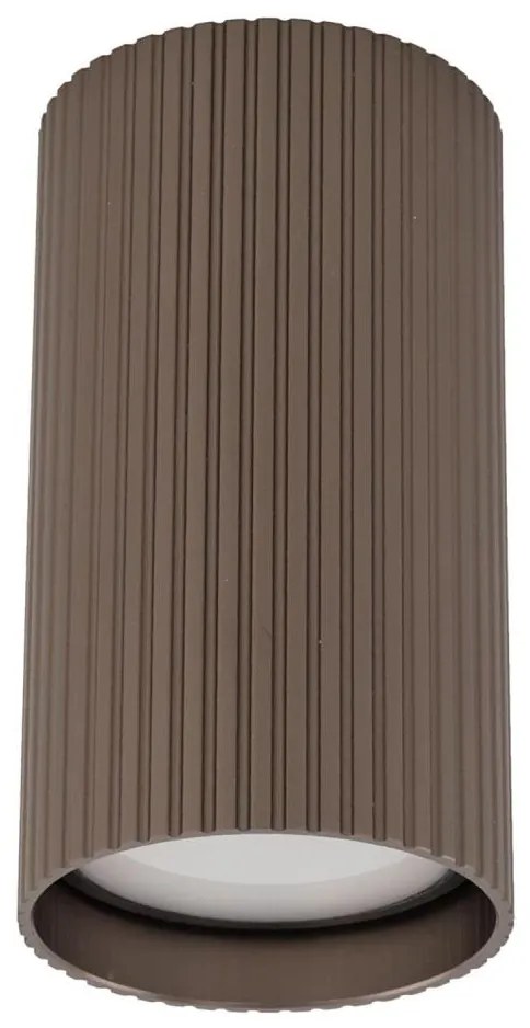 Faretto TUNE S 1xGU10/10W/230V 10 cm marrone