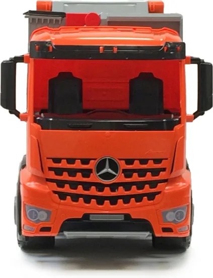 Camion della nettezza urbana Mercedes 72 cm, rosso