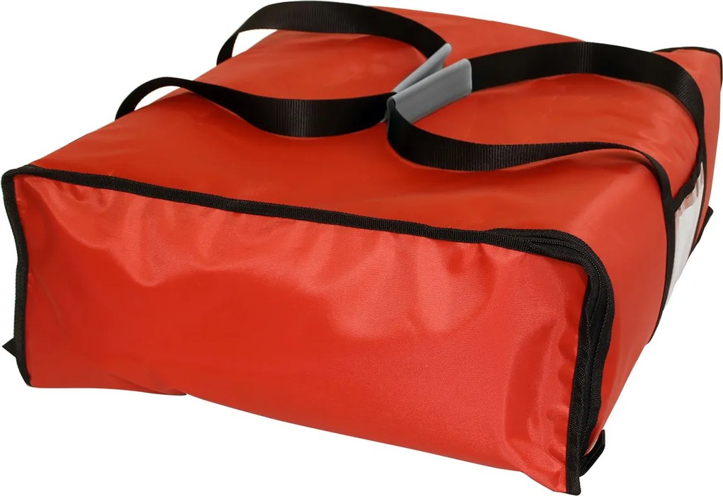 Borsa Termica Porta Pizze da Asporto 1/2 Mezzo Metro 3 o 4 Cartoni Safemi Express 4 Rossa...