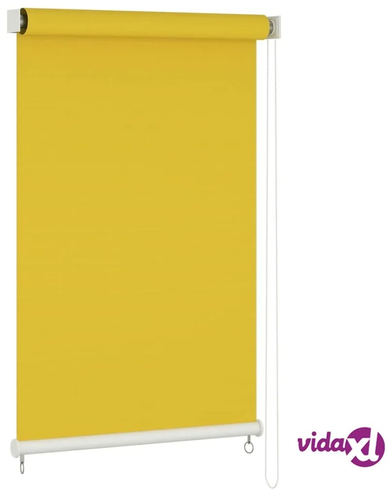 vidaXL Tenda a Rullo per Esterni 140x230 cm Gialla