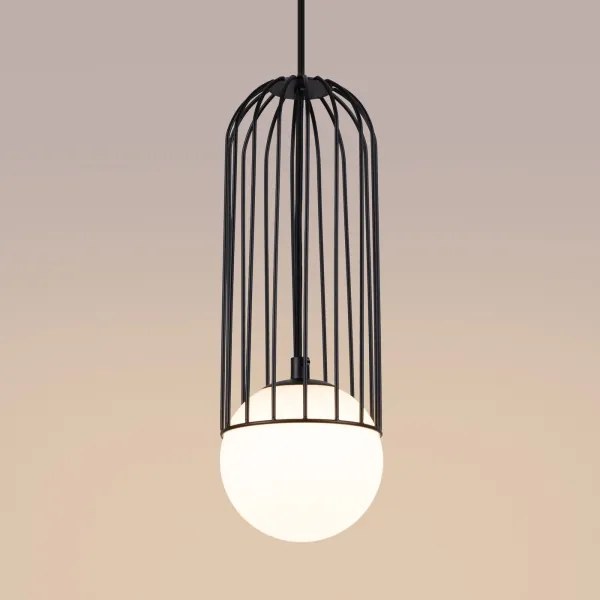 Sollux SL.1332 - Lampadario a sospensione con filo BRINA 1xG9/8W/230V nero