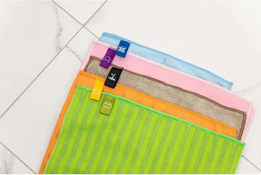 Set di panni per pulire in microfibra 5 pz – Addis