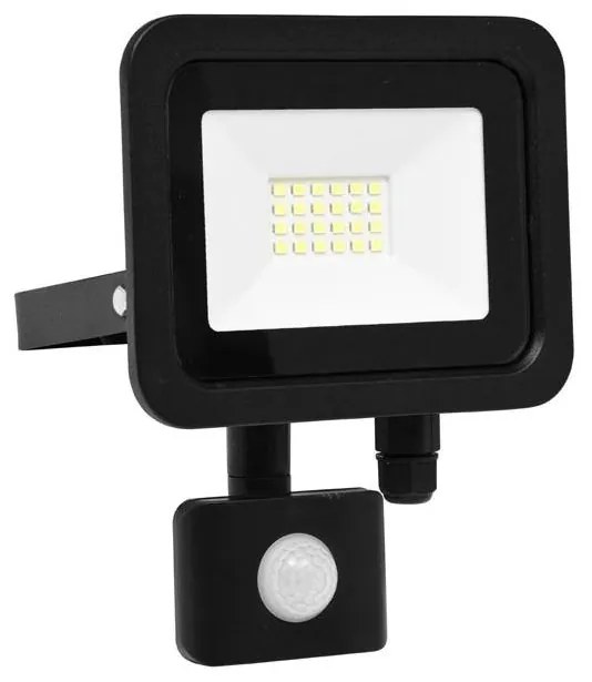 Ecolite RLED48WL-20W/PIR - Riflettore LED STAR con sensore LED/20W/230V IP44