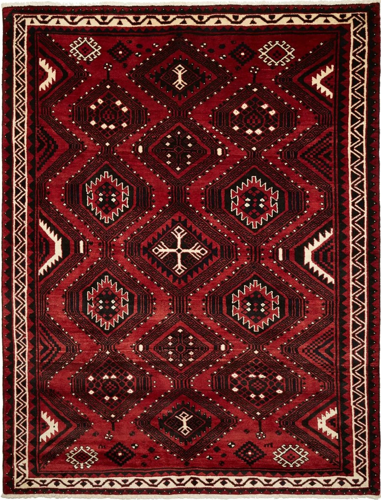 Lori Tappeto 300x240 Rosso (Iran) Annodato A Mano