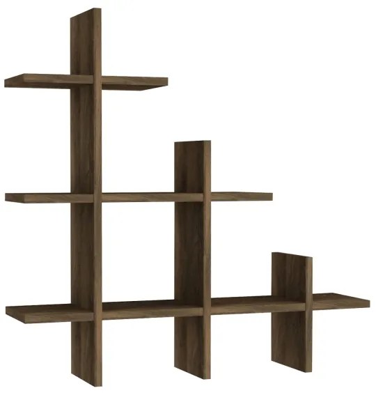 Mensola da parete JUKE 80x81,8 cm marrone