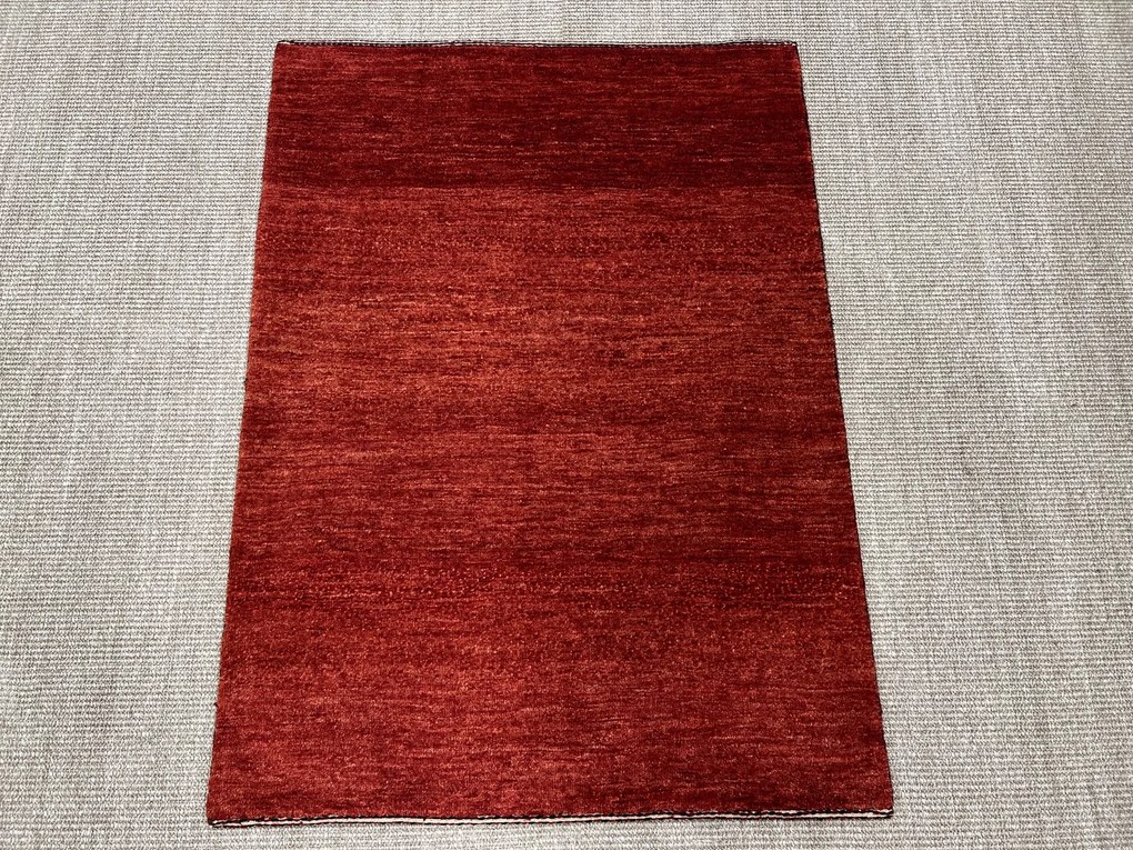 Loribaft Tappeto 110 x 80 Rosso (Iran) Annodato A Mano
