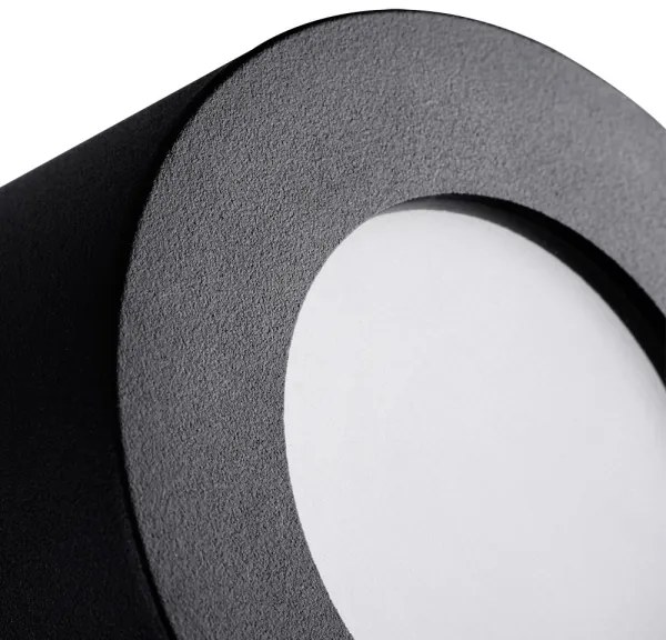 Kanlux 29240 - Plafoniera da bagno SANI 1xGU10/10W/230V IP44 nero