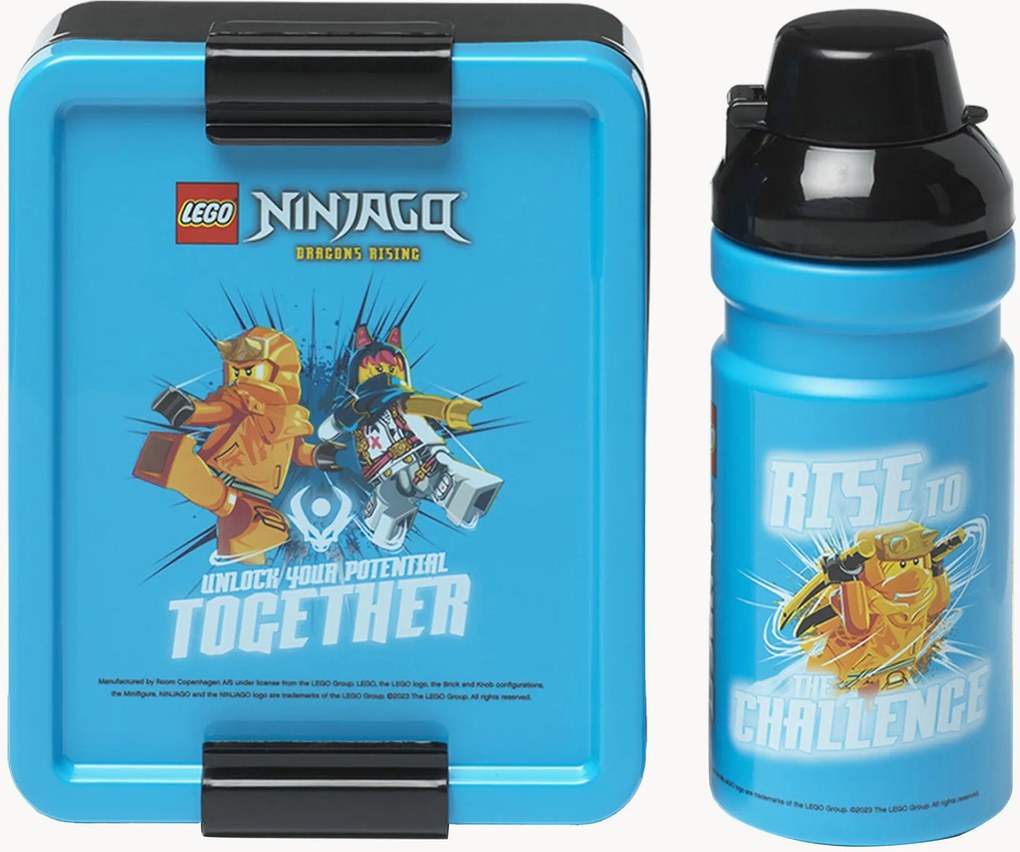 Set pranzo per bambini Ninjago, set da 2