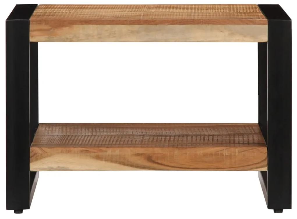 Tavolino da caffè 60x60x40 cm in legno massello di acacia