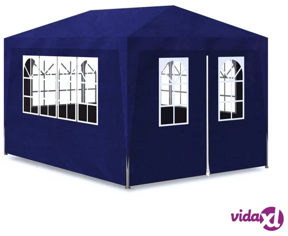 vidaXL Tenda per Feste 3x4 m Blu