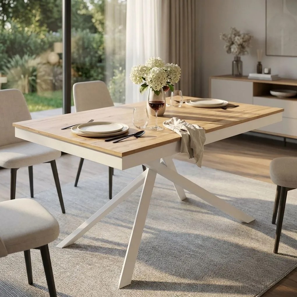 CANOPUS - tavolo da pranzo allungabile