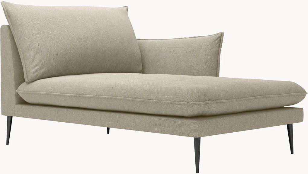 Modulo angolare chaise effetto lino Elio