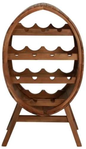 Portavini da 13 Bottiglie in Legno Massello d'Acacia